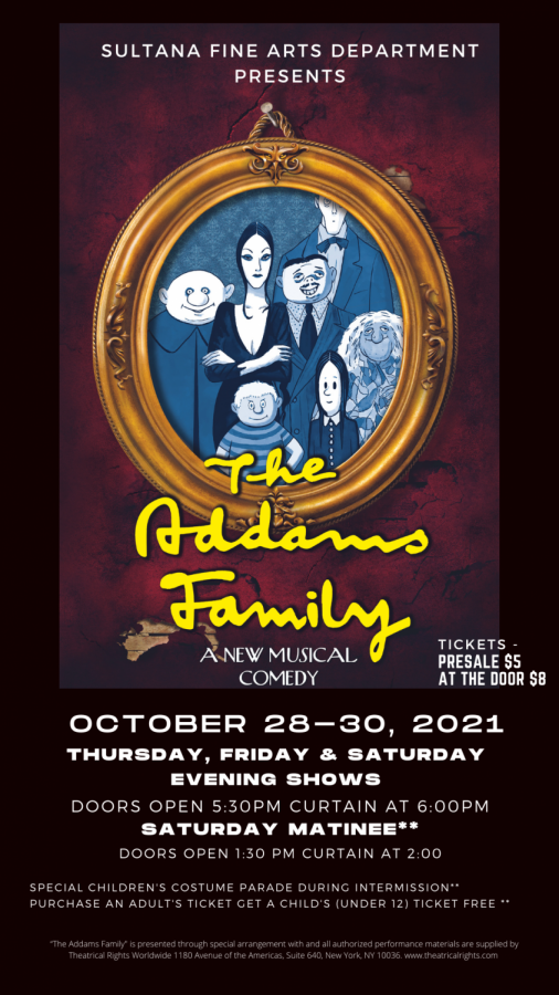 The Addam’s Family: A Sultana Play Coming Soon