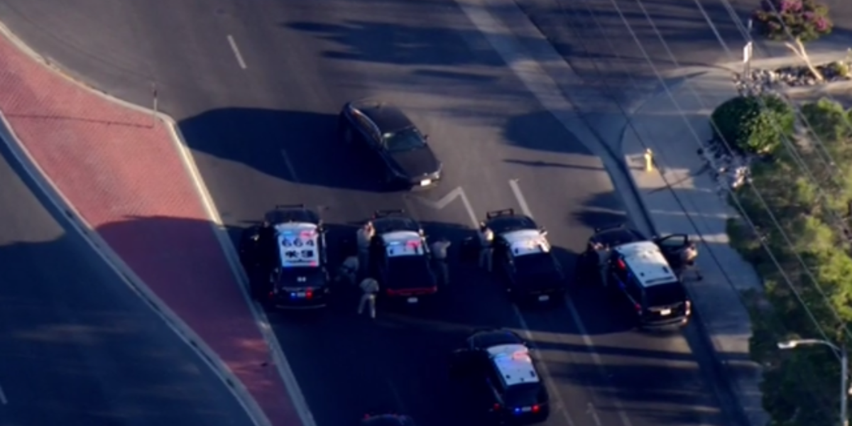 Armed Suspect Leads Police on Nearly Two-Hour Chase Across LA County — Then This Happened