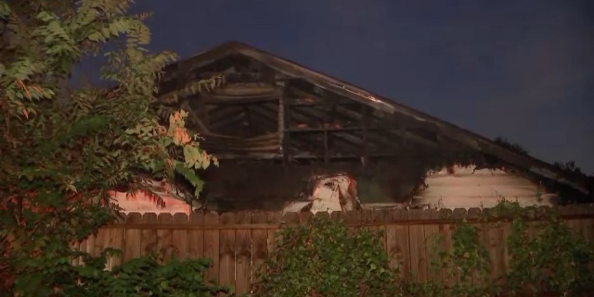 Fireworks Left Smoldering After Holiday Ignite House Fire in NW Harris County — Family Escapes as Flames Devour Rear of Home