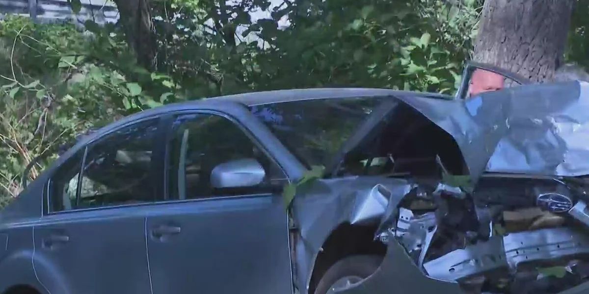 He watched a car fly into a creek — then the driver's son showed up asking questions