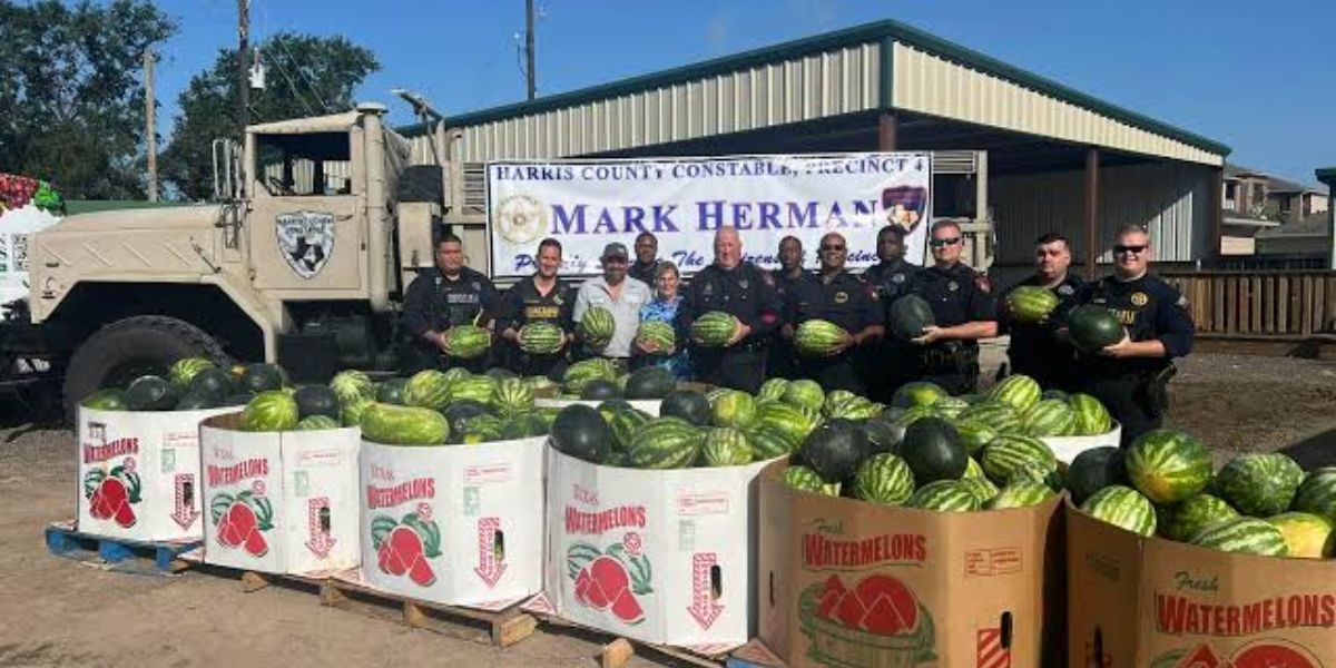 Houston Deputies Are Handing Out Free Watermelons Next Week — Here's What You Need to Know Before You Go