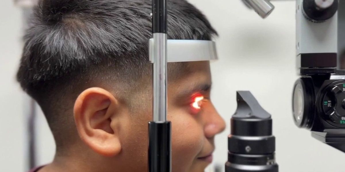 Houston boy born with disfigured eye moves his whole family to tears with one simple fix
