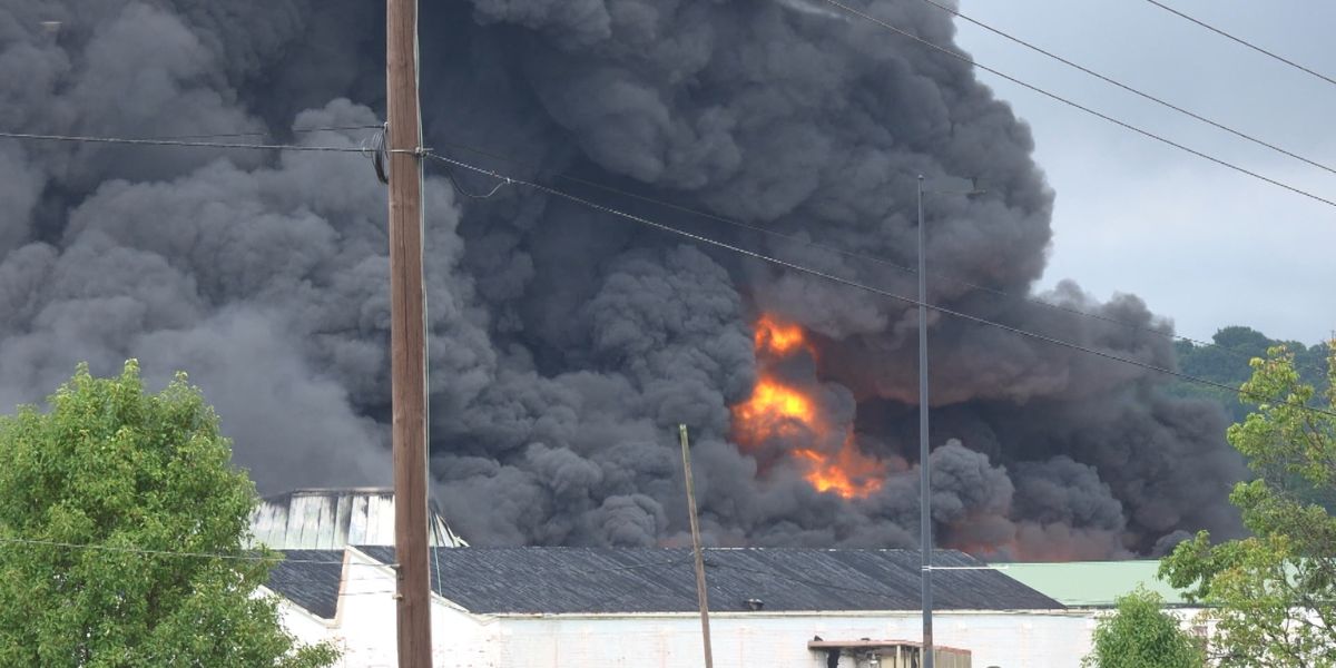 Shelter-in-Place Order Issued Near Parkersburg Warehouse Fire as Toxic Smoke Levels Rise