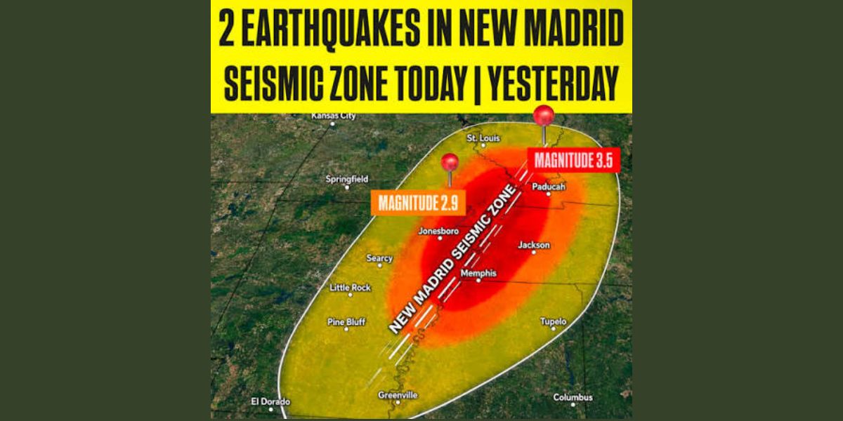 Two Earthquakes Rock the New Madrid Fault in 48 Hours — Scientists Reveal What Comes Next